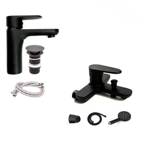 طقم خلاطات أسود