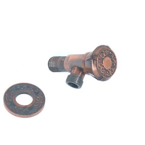 محبس زاوية كلاسيكي مدور نحاسي