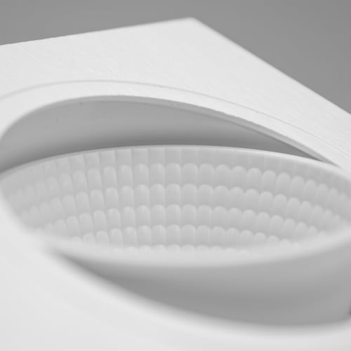 3 حبات اطار سبوت لايت ضد التوهج مجوز خلية ابيض مع...