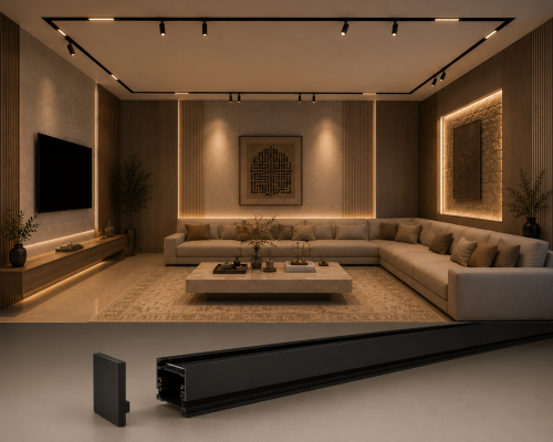 انارة مسار مغناطيس ترك لايت 2 متر لطش
