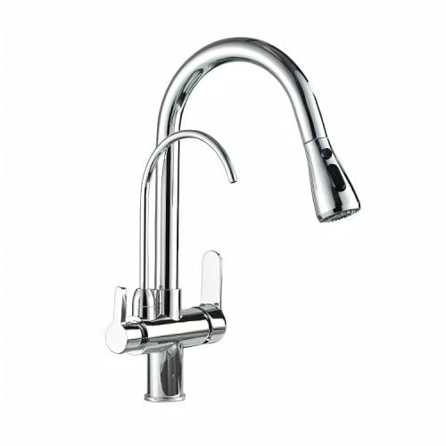 خلاط مجلى مطبخ سلفر مع فلتر تحلية