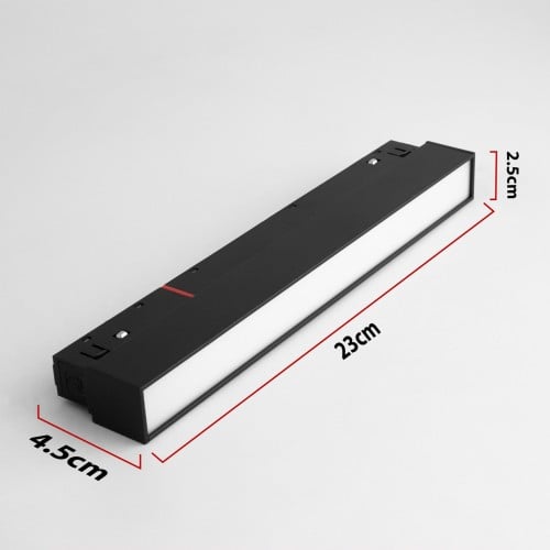 انارة مسار مغناطيسي اضاءة خطية منتشرة 23 سم