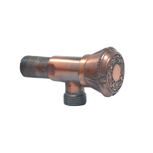 محبس زاوية كلاسيكي مدور نحاسي