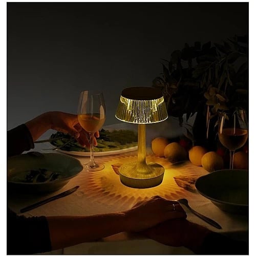 ابجورة لمس 3 اضاءات تعمل بالبطارية