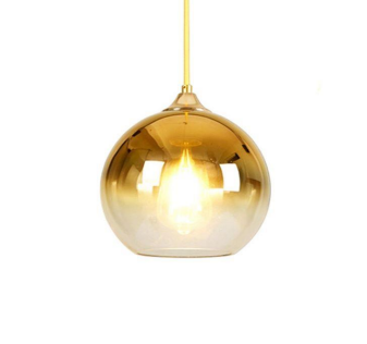 علاقي زجاجي مفرد سموك ذهبي حجم 200 سم CY-91