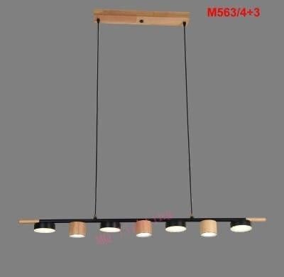 علاقي خشبي انيقة ب 7 لمبات دائرية M563