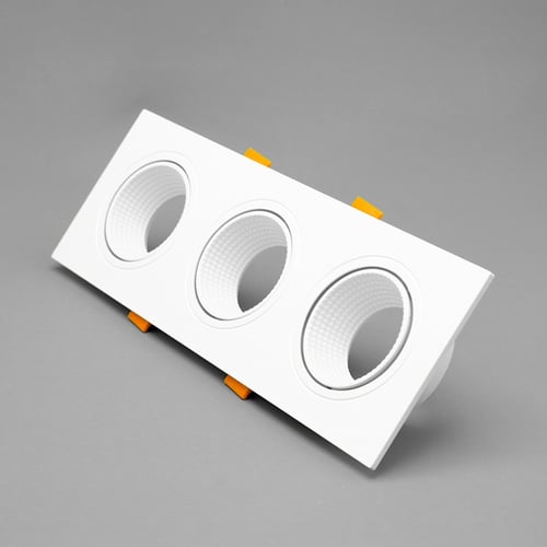 سبوت ثلاثي ضد التوهج + لمبات وسلك