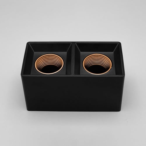 لمبة سقف سلندر مربع مجوزاسود كروم ذهبي مربعات ضد ا...