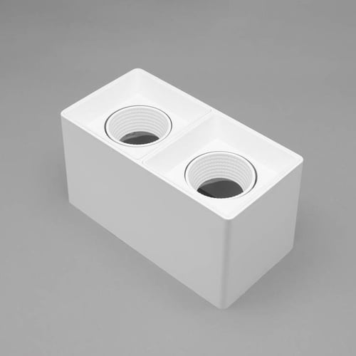 لمبة سقف سلندر مربع مجوز ابيض مربعات ضد التوهج شام...