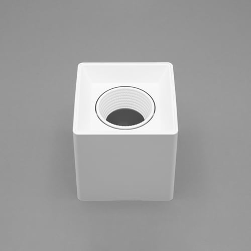 لمبة سقف سلندر مربع ابيض ضد التوهج شامل اللمبة