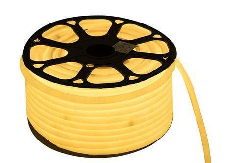 شريط ليد مدور 50 متر خارجى اصفر