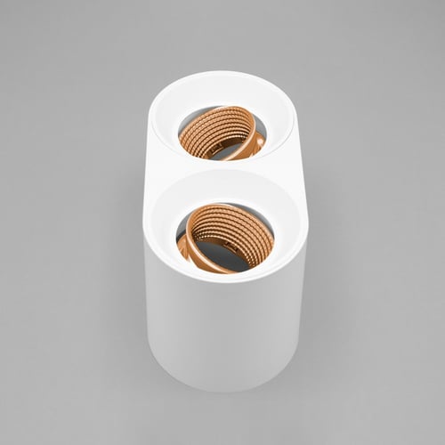 لمبة سقف سلندر دائري مجوز ابيض كروم ذهبي مربعات ضد...