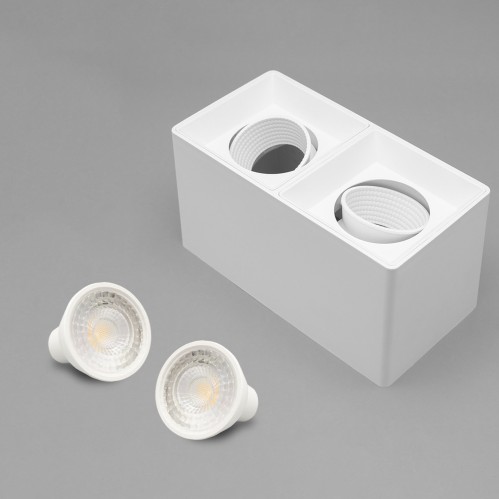 لمبة سقف سلندر مربع مجوز ابيض مربعات ضد التوهج شام...