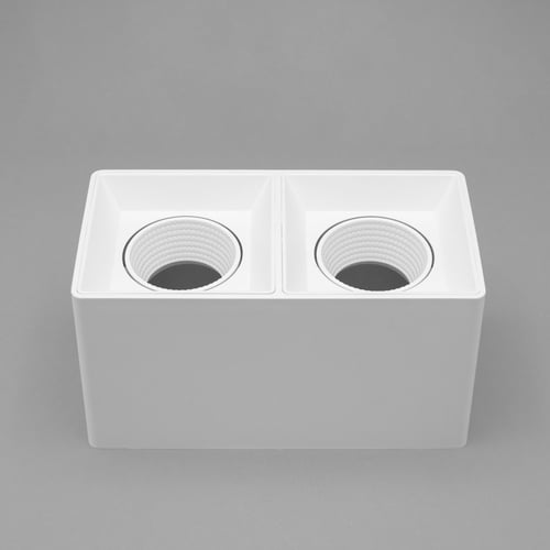 لمبة سقف سلندر مربع مجوز ابيض مربعات ضد التوهج شام...