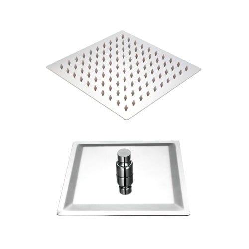 شاور مطري مربع كروم