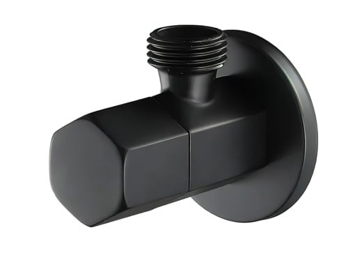 محبس زاوية شكل سداسي لون اسود