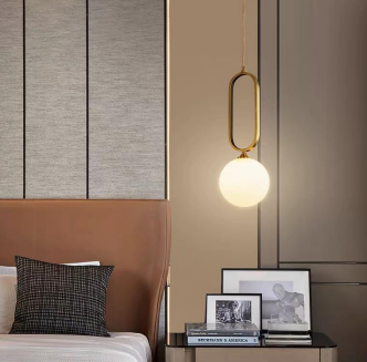 علاقي زجاجي ثلجي وذهبي Gab+Wh مفرد 150 سم 6943