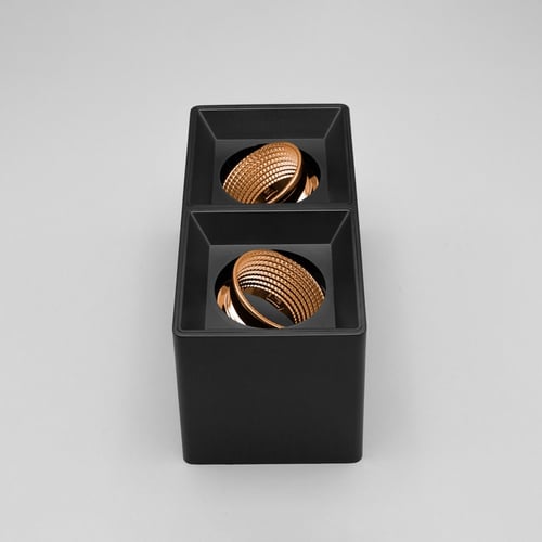 لمبة سقف سلندر مربع مجوزاسود كروم ذهبي مربعات ضد ا...