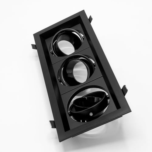 سبوت لايت ثلاثي المونيوم ضد التوهج شامل اللمبة + س...