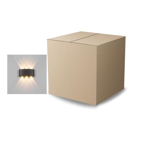 كرتون عدد 6 حبه انارة جدارية 6 عدسة