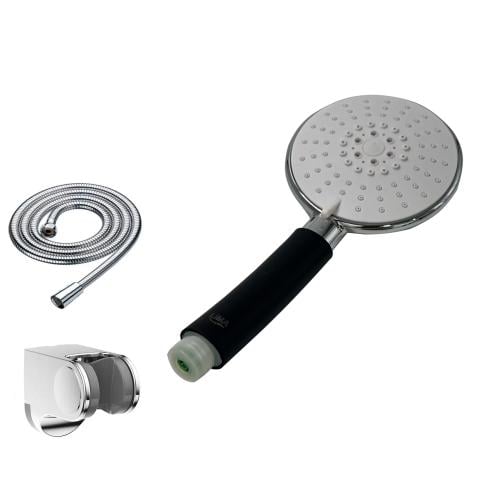 سماعة دش أسود كروم