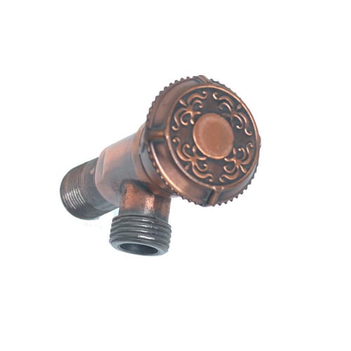 محبس زاوية كلاسيكي مدور نحاسي