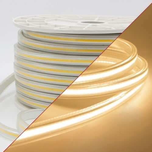 انارة مخفية 9 واط بالمتر لون الاضاءة اصفر 3000K لف...