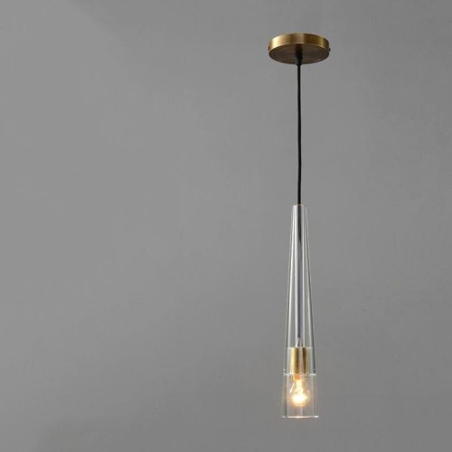 انارة تعليق زجاجية شفاف 50 سم CY-50