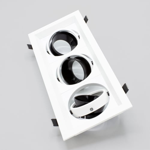 سبوت لايت ثلاثي المونيوم ضد التوهج شامل اللمبة و س...