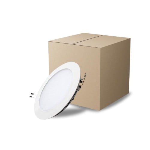 كرتون 20 حبه بانل داخلي 15 سم - 12 وات - ابيض ثلجي