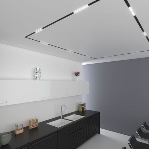 انارة مسار مغناطيسي مضاد للتوهج 23 سم