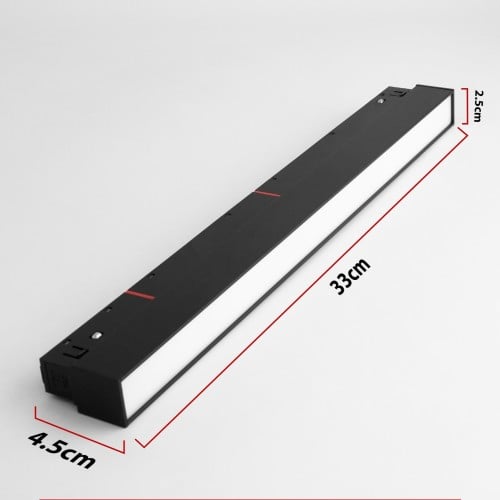 انارة مسار مغناطيسي اضاءة خطية منتشرة 33 سم