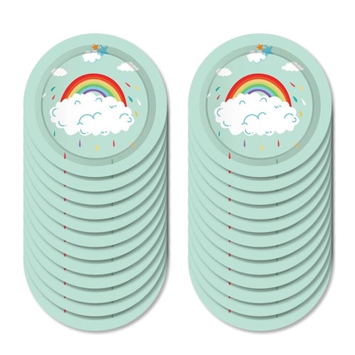 لوازم مائدة حفلات شكل رينبو