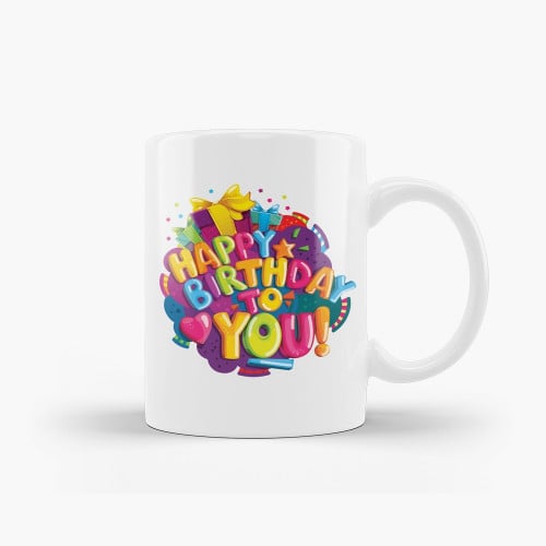 كوب عيد ميلاد تايبوجرافي