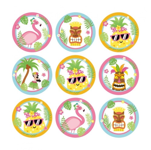 اكياس حلويات ثيم استوائي