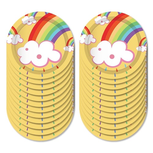 لوازم مائدة حفلات شكل رينبو