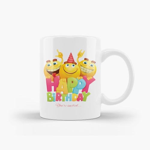 كوب عيد ميلاد ايموجي