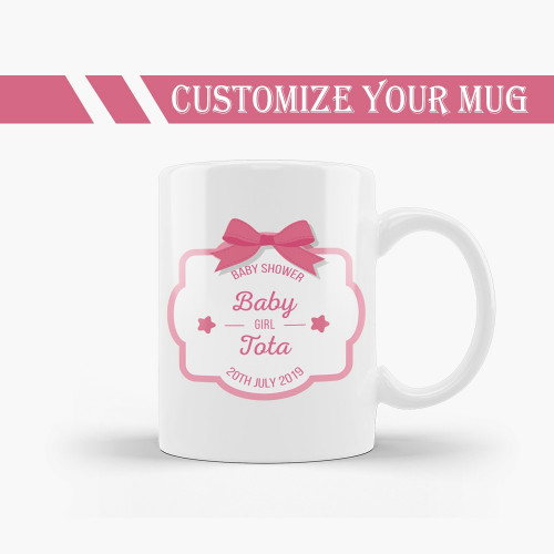 كوب البنت الصغيره مخصص للطباعة