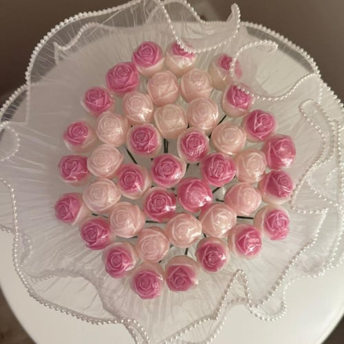 بوكيه صابون الجوري المعطر