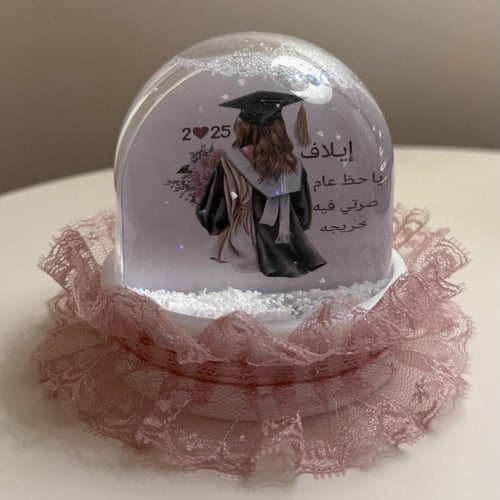 بلورة الثلج بتصميمك الخاص