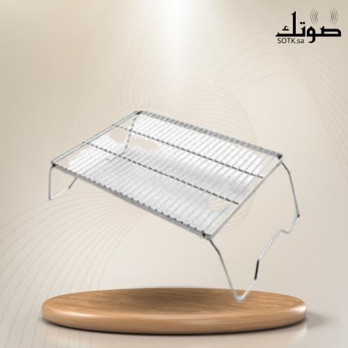 كرسي نار استانلس استيل (كبير)