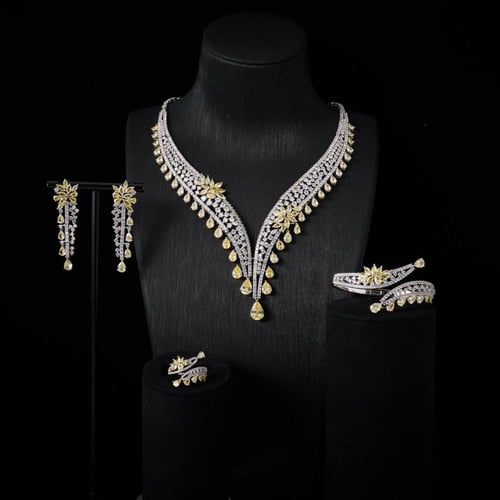 طقم تصميم مميز (فضي)