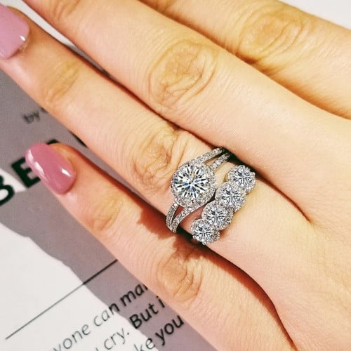 دبلة توينز تصميم الماس