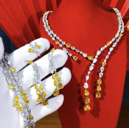 طقم فضي ( عدة الوان )