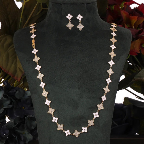 سلسلة طويلة + حلق