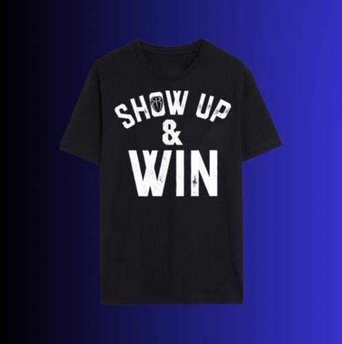 تيشيرت رومان رينز SHOW UP & WIN