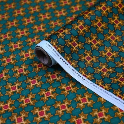 100% قطن ستان مشجر