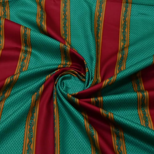 قماش قطن العمودي نقشة مخططة