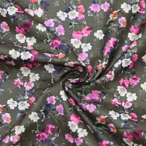 اقمشه نسائية قطن ليبرتي مشجر