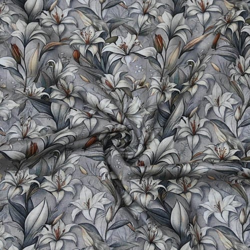 قطن ليبرتي عمودي زهور الزنبق